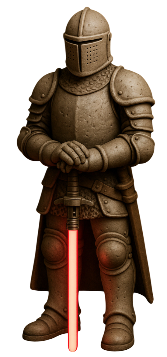 Clay knight hero (dark)